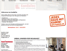 Tablet Screenshot of kambatec.ch